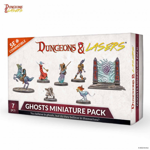 Dungeons and Lasers - Ghost Miniatures Pack