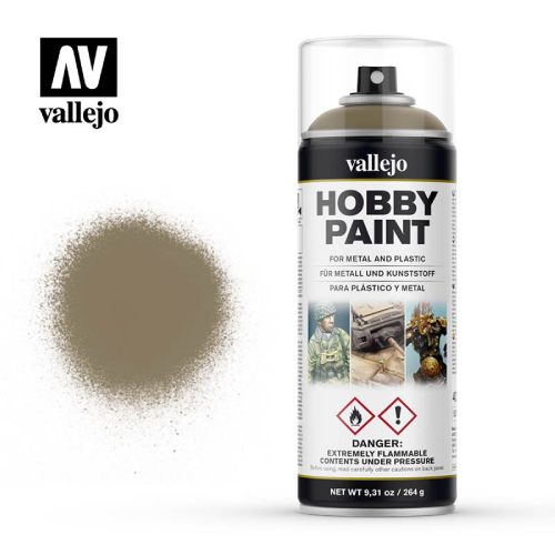 Vallejo Hobby Paint: US Khaki Can 400ml