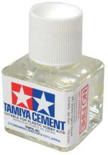 Tamiya Cement: Plastic Cement 40ml (Plastic Glue)