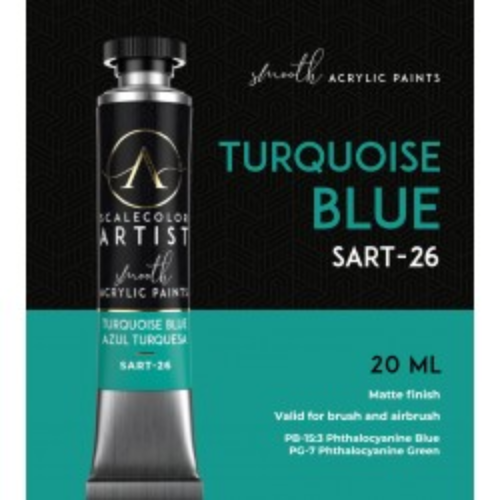 Turquoise Blue Tube