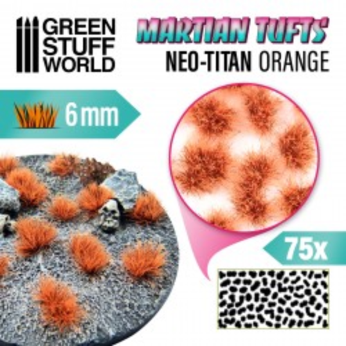 GSW - Neo-Titan Orange 6mm Tuft