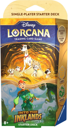 Lorcana: Into The Inklands Amber and Emerald Starter Deck