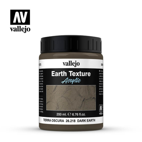 Vallejo Dark Earth Texture 200ml