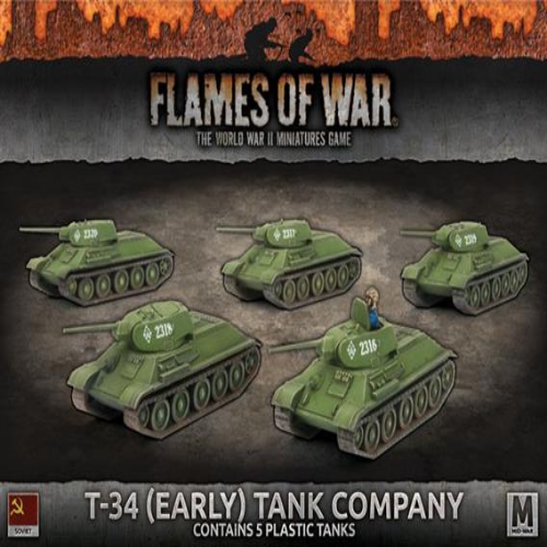 T-34 (Early) Tank Company Mid War