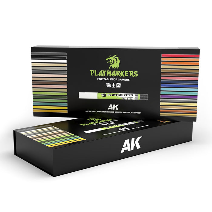 AK Interactive Playmarkers Box- Full Range 34 Playmarkers