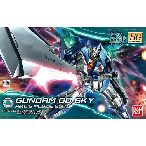 Bandai - HG 1/144 Gundam 00 Sky Riku's Mobile Suit