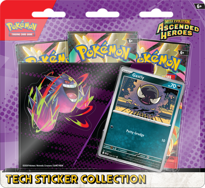 Mega Evolution Ascended Heroes - Tech Sticker Collection (Gastly)