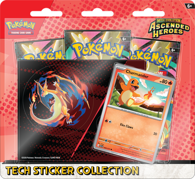 Mega Evolution Ascended Heroes - Tech Sticker Collection (Charmander)
