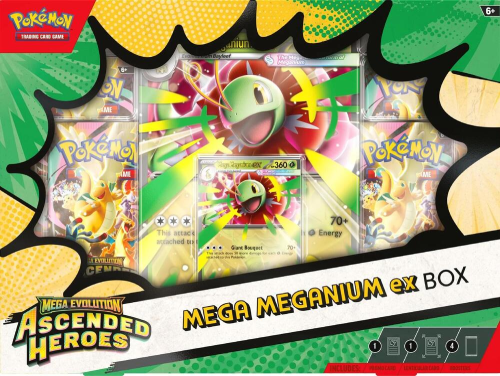Pokemon - Mega Evolution - Ascended Heroes: Mega Meganium EX box