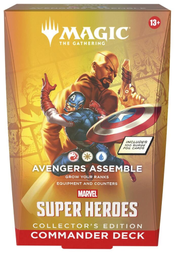 Magic: The Gathering® | Marvel Super Heroes Collector Commander Deck - Avengers Assemble