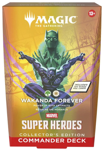 Magic: The Gathering® | Marvel Super Heroes Collector Commander Deck - Wakanda Forever
