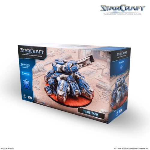Starcraft Miniatures: Terran: Siege Tank Expansion (Wave 2)