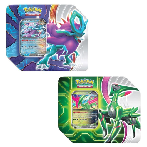Pokemon - Paradox Clash Tin (Walking Wake/Iron Leaves)