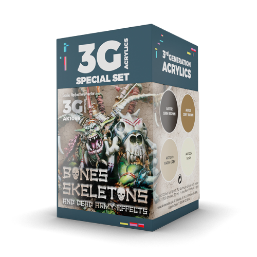 Wargame Colors Set - Bones and Skeletos