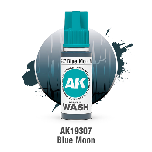 AK Interactive - BLUE MOON – ACRYLIC WASH