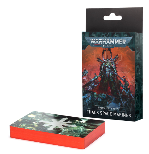 DATASHEET CARDS:CHAOS SPACE MARINES 10TH EDITION
