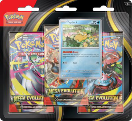 Pokemon - Mega Evolution 3PK Blister