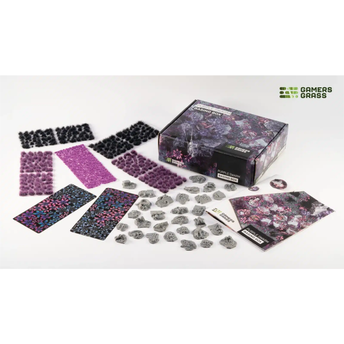 Gamers Grass Basing Box - Purple Swarm