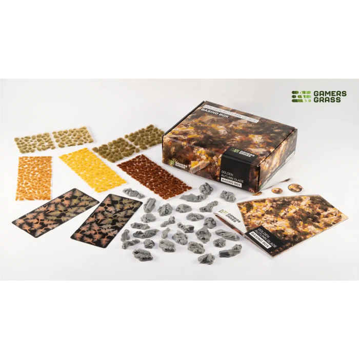 Gamers Grass Basing Box - Golden Autumn Glade