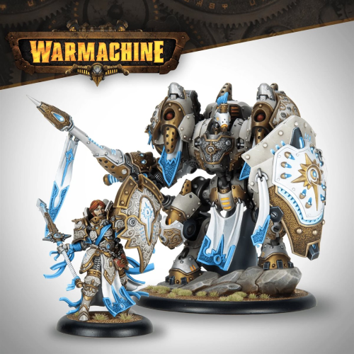 Warmachine - Constance Blaize & Gallant Mercenary