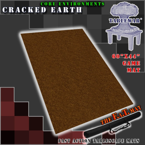 FAT Mats: Cracked  Earth 60x44