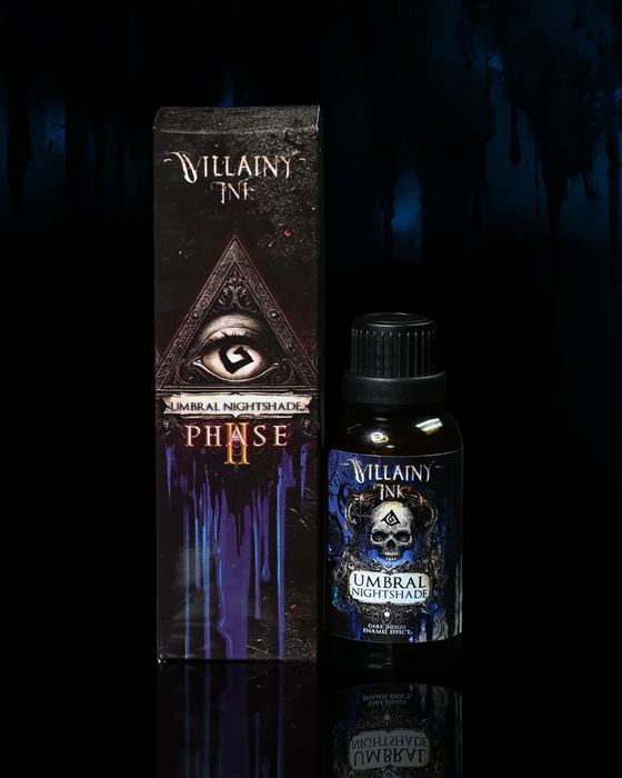 Villainy Inks Phase II - Handcrafted Enamel Washes 30ml - Umbral Nightshade