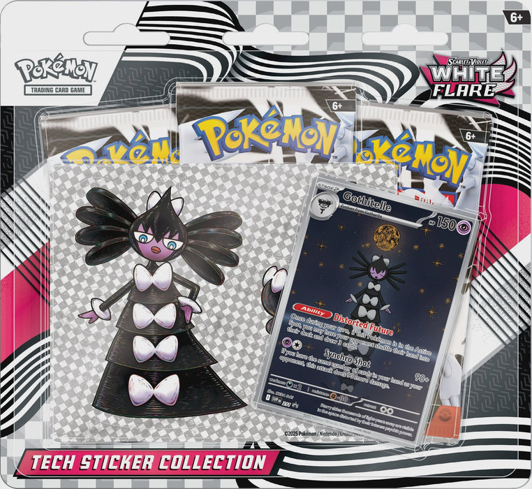 Pokemon White Flare and Black Bolt Sticker Collection