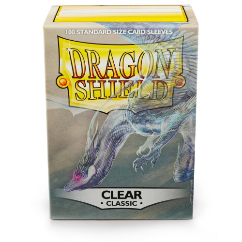 Dragon Shield Clear Classic Sleeves: 100 Pack