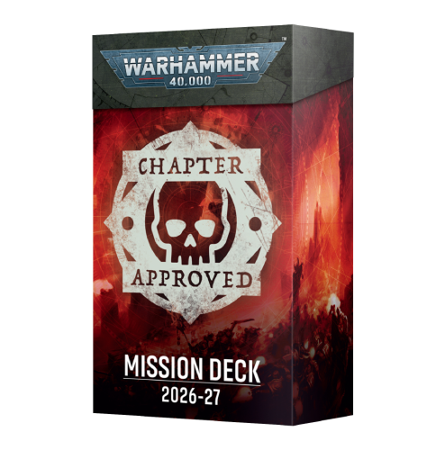 WARHAMMER 40K: CHAPTER APPROVED MISSION DECK 2026-2027