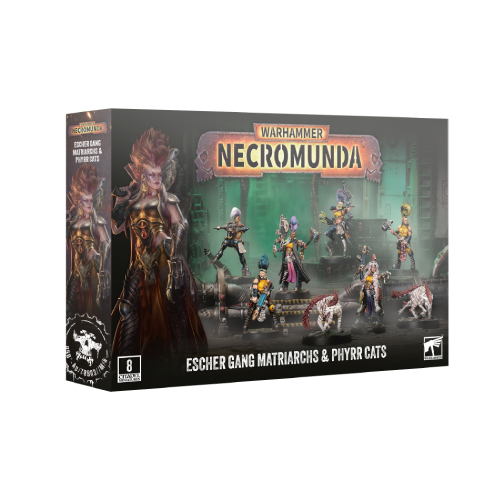 NECROMUNDA: ESCHER GANG MATRIARCHS & PHYRR CATS
