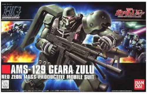 Bandai - HG 1/144 AMS-129 Geara Zulu Neo Zeon Mass-Productive Mobile Suit