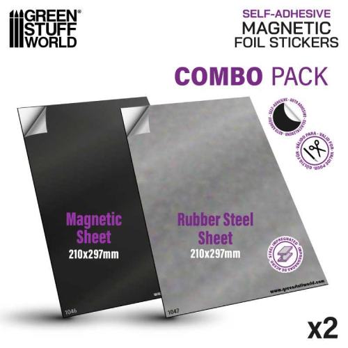GSW - Self-Adhesive Rubber/Magnet Sheets