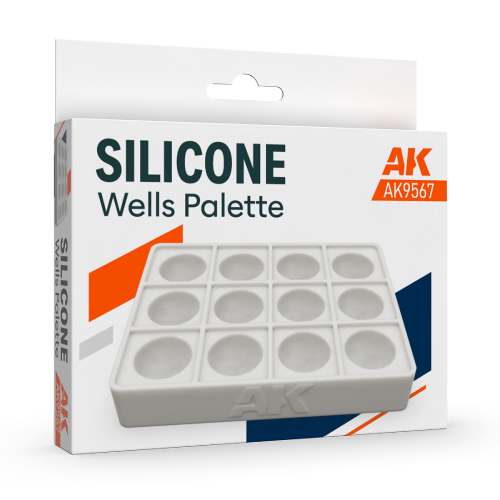 AK Interactive Silicone Paint Wells