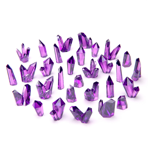 GSW - Purple Resin Crystals - Medium