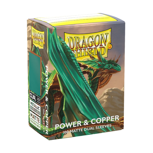 Dragon Shield : sleeves : matte DUAL Power & Copper