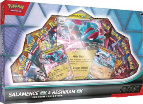 Pokemon - Salamence EX & Reshiram Ex Premium Collection