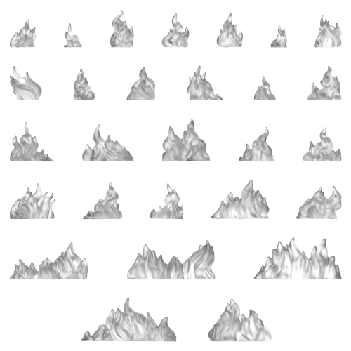 GSW - Small Fire Flames 1:48-1:35