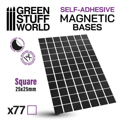 GSW - Self Adhesive Magnetic Bases 25mm