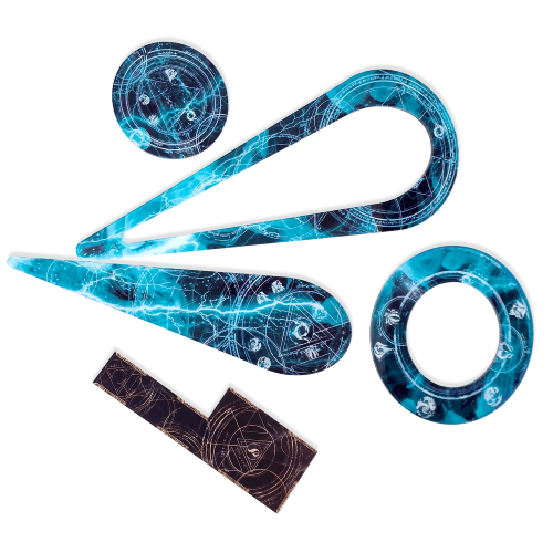 Eldfall Chronicles: Acrylic Template Set