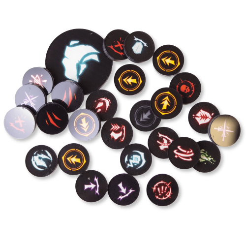 Eldfall Chronicles: Acrylic Tokens Set