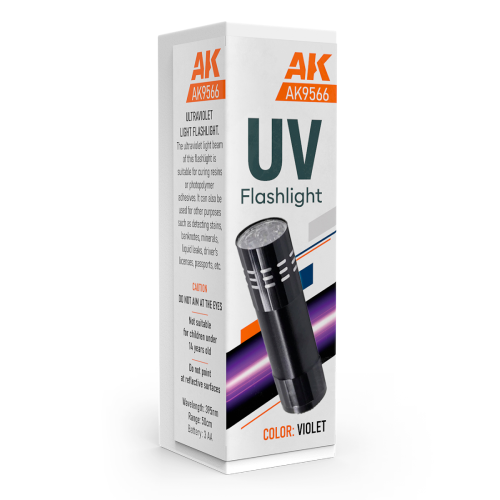 AK Interactive UV Flashlight