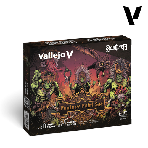 Vallejo - Fantasy Paint Set by Squidmar Miniatures