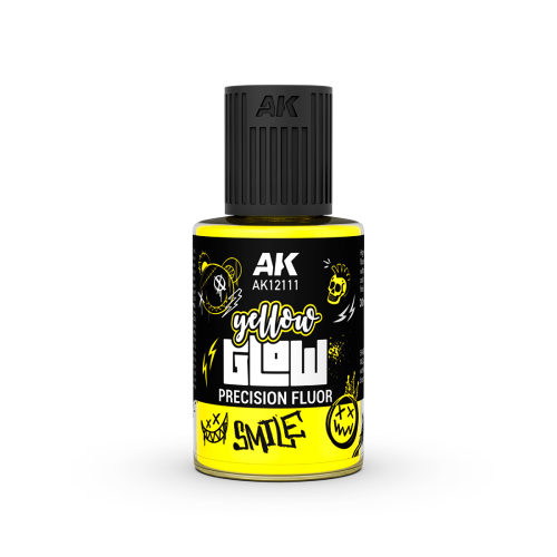 AK Interactive Yellow Glow Precision Fluor 30ml