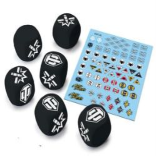 World of Tanks Tank Aces Dice & Decals