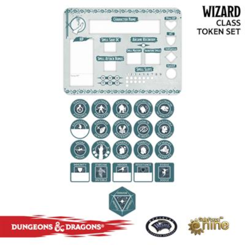 Dungeons & Dragons: Wizard Token Set