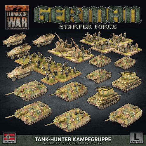 German Late War Starter Army: Tank-Hunter Kampfgruppe