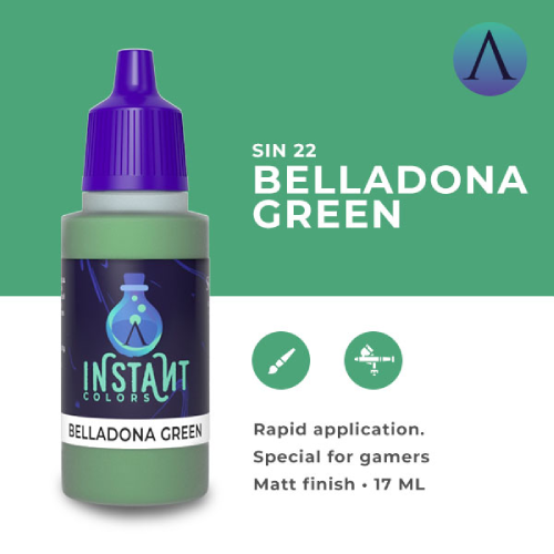 Instant Colors- BELLADONNA GREEN