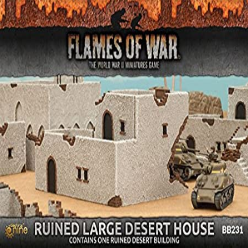 Ruined Large Desert House