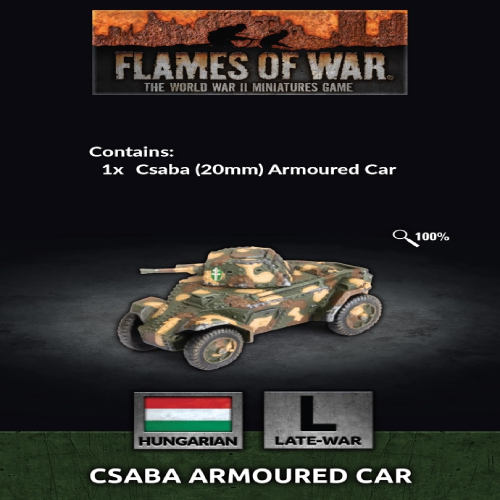 Hungarian Csaba Armoured Car