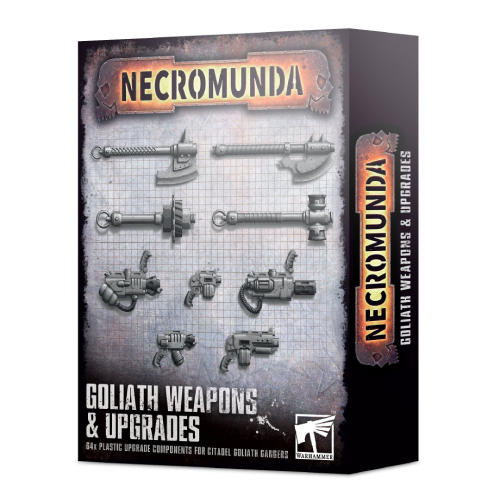 Necromunda Goliath Weapons & Upgrades (Plastic)